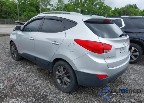 2015 Hyundai Tucson Se из США, поврежденный, VIN KM8JUCAG9FU995879